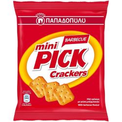 Papadopoulos Mini Pick крекери барбекю (70 г)