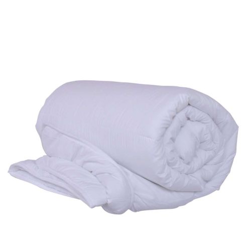 PNG олекотена завивка от микрофибър, бяла, 200/210 см (1 бр.)