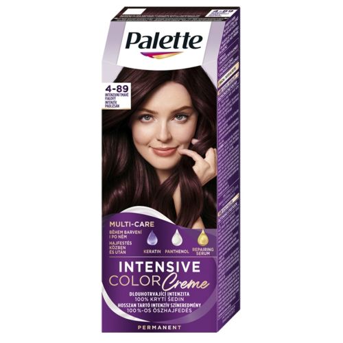 Palette Intensive Color Cream крем боя за коса патладжан Aubergine, 4-89 (1 бр.)