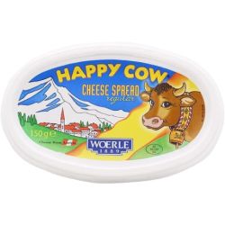 Happy Cow топено сирене, натурално (150 г)