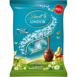Lindt Lindor шоколадови яйца с карамел и сол (108 г)