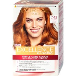 Excellence боя за коса златно медено русо 7.43 (1 бр.)