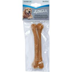 Jungle лакомство за куче, кокал от пресована кожа, 55-61 г (1 бр.)