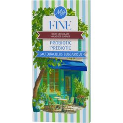 Milete Fine черен шоколад с фибри и пробиотици (80 г)
