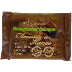 Сарина десерт без захар с лешник и какао, без глутен (40 г)