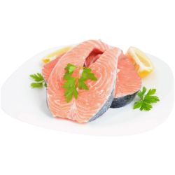 Сьомга котлет, охладен, на килограм (1 кг)