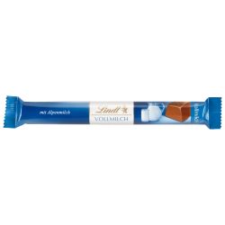 Lindt млечен шоколад стикс (40 г)