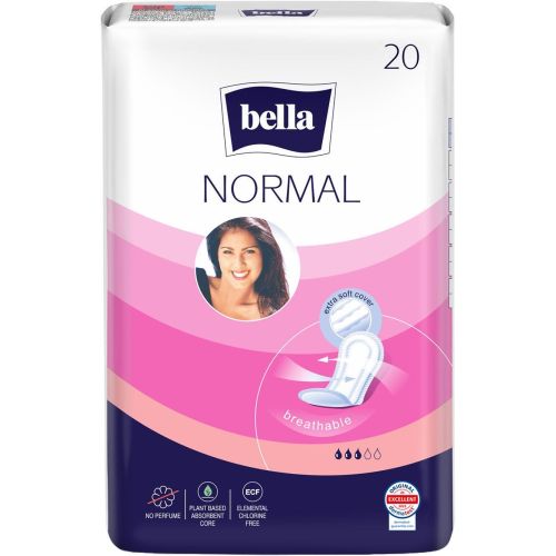 TZMO Bella Nova Normal памучни дамски превръзки (20 бр.)