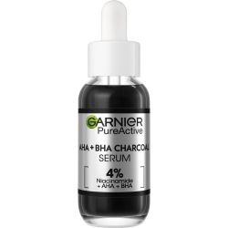 Garnier Pure Active Серум против несъвършенства с ниацинамид, AHA + BHA (30 мл)