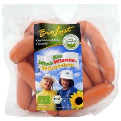 Bio Lust био наденички мини винер без глутен (120 г)