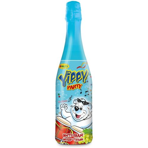 Rauch Yippy Party грозде, пенлива безалкохолна напитка (750 мл)