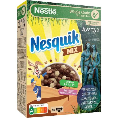 Nestle Nesquik Duo зърнена закуска (325 г)
