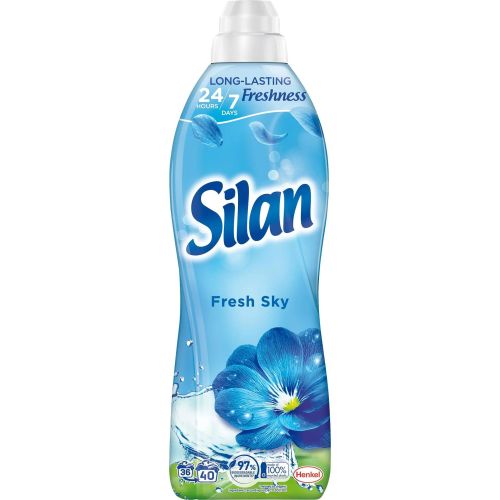 Silan Fresh Sky омекотител, 40 пранета (880 мл)