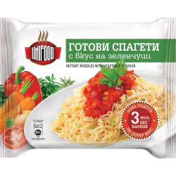 Unifood готови спагети със зеленчуци (70 г)