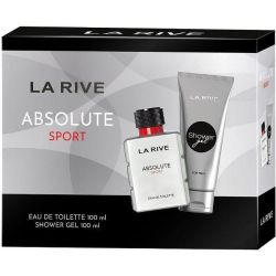La Rive Absolute Sport for Men комплект парфюмна вода 100 мл, душ гел 100 мл (1 бр.)