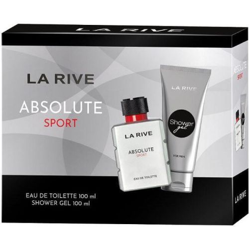 La Rive Absolute Sport for Men комплект парфюмна вода 100 мл, душ гел 100 мл (1 бр.)