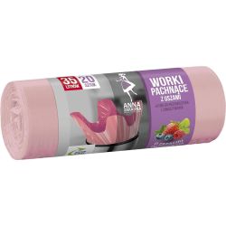 Anna Zaradna торби за смет с аромат на плодове, 20 бр. х 35 л (20 бр.)