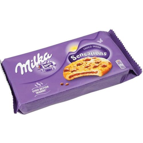 Milka Sensations Cookies бисквити с пълнеж (156 г)