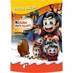 Kinder Mini Friends Biscuit Halloween шоколадови бисквити (122 г)