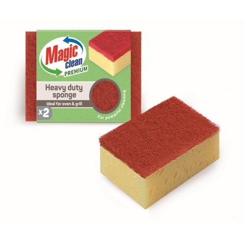 Magic Clean Premium гъба за силно замърсени повърхности (1 бр.)