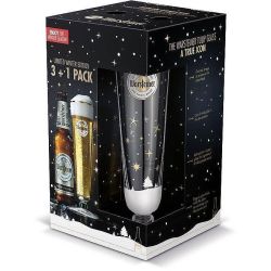 Warsteiner комплект от 3 бири с чаша, 4 бр. х 330 мл (990 мл)