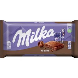 Milka Noisette шоколад с млени лешници (90 г)