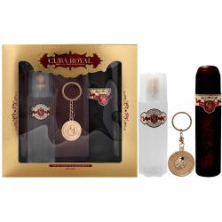 Cuba Royal комплект тоалетна вода, 100 мл + афтършейв, 100 мл и подарък (200 мл)