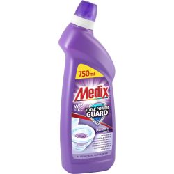 Medix Total Power Guard препарат за почистване на тоалетна лавандула и мента (750 мл)