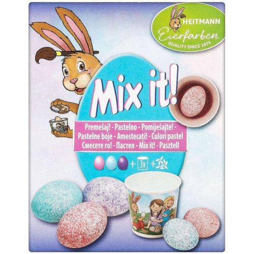 Heitmann течни бои за яйца миксирай и декорирай в пастел, 3 бр. (1 бр.)