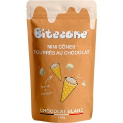 Bitecone валфена фунийка с бял шоколад (100 г)
