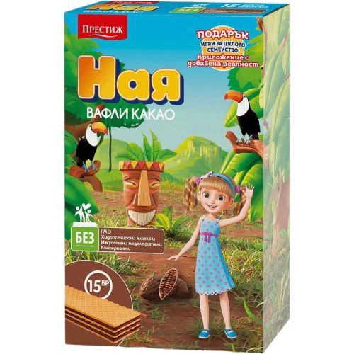 Престиж Ная вафли с какао, 15 бр. (345 г)