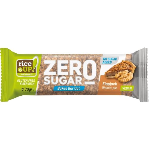 Rice Up овесен бар орехов пай, без глутен, без захар (70 г)