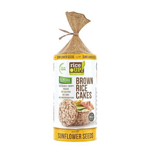 Rice Up оризови бисквити със слънчоглед (120 г)