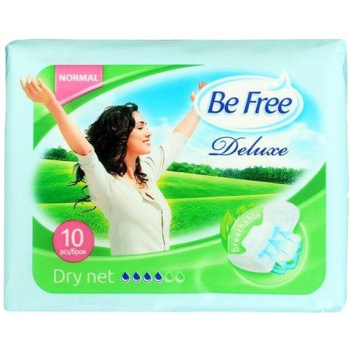 Be Free Deluxe Dry Net Normal копринени дневни дамски превръзки (10 бр.)