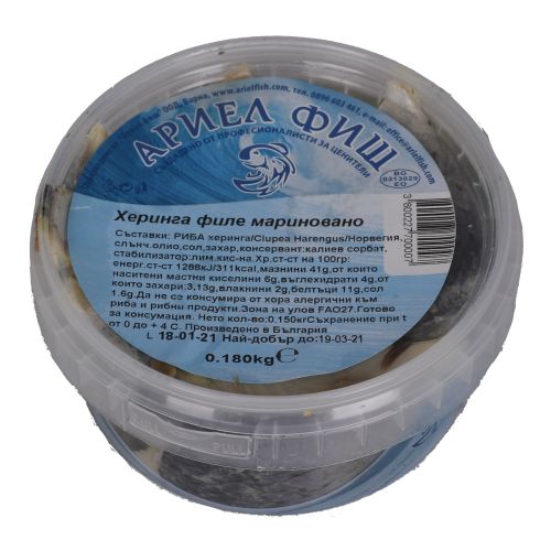 Ариел Фиш мариновано филе от херинга (180 г)