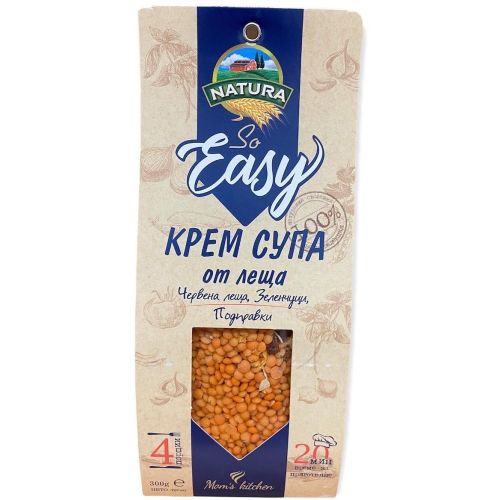 Natura леща крем супа (300 г)