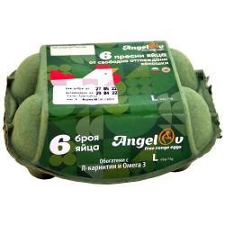 Ангелов яйца от свободни кокошки L (6 бр.)