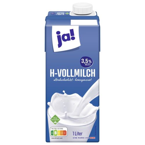 JA! краве мляко 3.5% UHT (1 л)