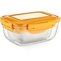 Dunya кутии за храна с цветен капак, 3 бр., различни размери (1 бр.)