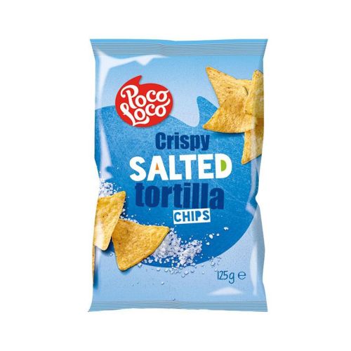 Poco Loco тортила чипс със сол (125 г)