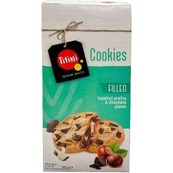 Titini бисквити с пълнеж лешник (200 г)