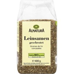 Alnatura био ленено семе натрошено (400 г)