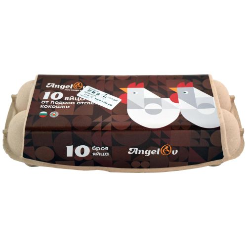 Ангелов яйца от подово отглеждани кокошки L (10 бр.)