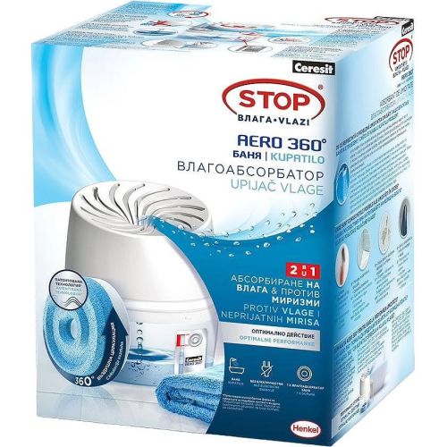 Cerasit Aero 360 влагоабсорбатор за баня, 450 г (1 бр.)