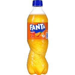 Fanta портокал газирана безалкохолна напитка (500 мл)