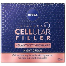 Nivea Cellular Hyaluron Filler + Elasticity-Reshape нощен крем (50 мл)