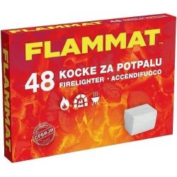 Flammat сухи кубчета за разпалване (48 бр.)