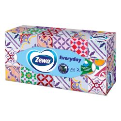 Zewa Everyday двупластови козметични кърпи (100 бр.)