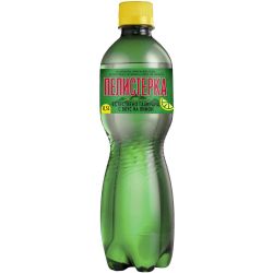 Пелистерка естествено газирана минерална вода с вкус на лимон (500 мл)