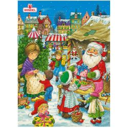 Windel коледен календар с Дядо Коледа (75 г)